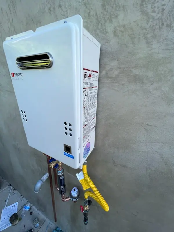 Tankless water heater installation for Petersburg homes
